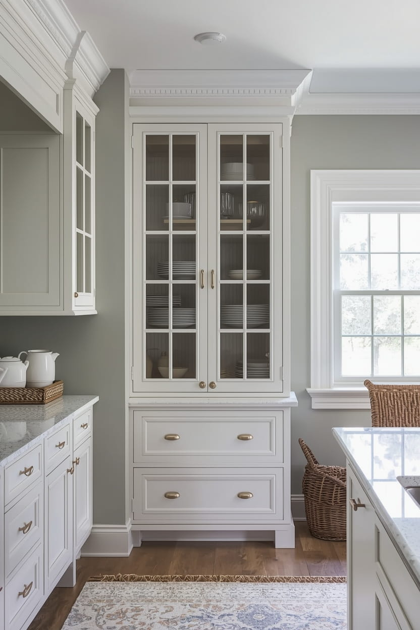 10 Kitchen Upper Cabinets Ideas For Modern, Small & Farmhouse Kitchens for Small Kitchen Design Ideas