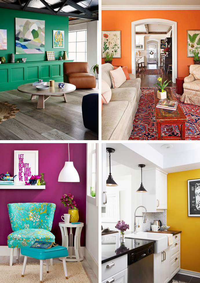 Small space design secrets for balancing bold accent colors without cluttering the room