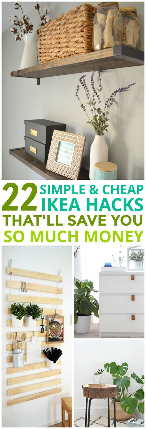 Ikea Hacks: Furniture Diys That'll Save You So Much Money | Furniture ... for Unique Home Decor Hacks