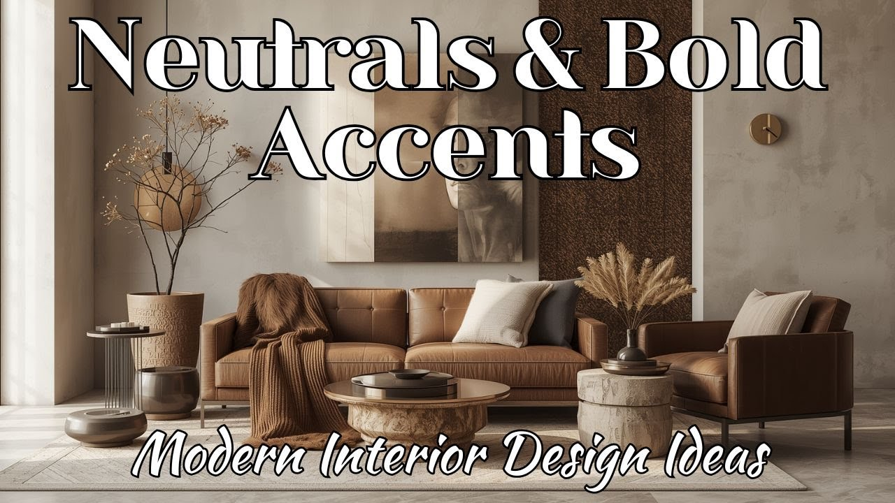 How Top Designers Balance Neutrals and Bold Accents for Polished Branding