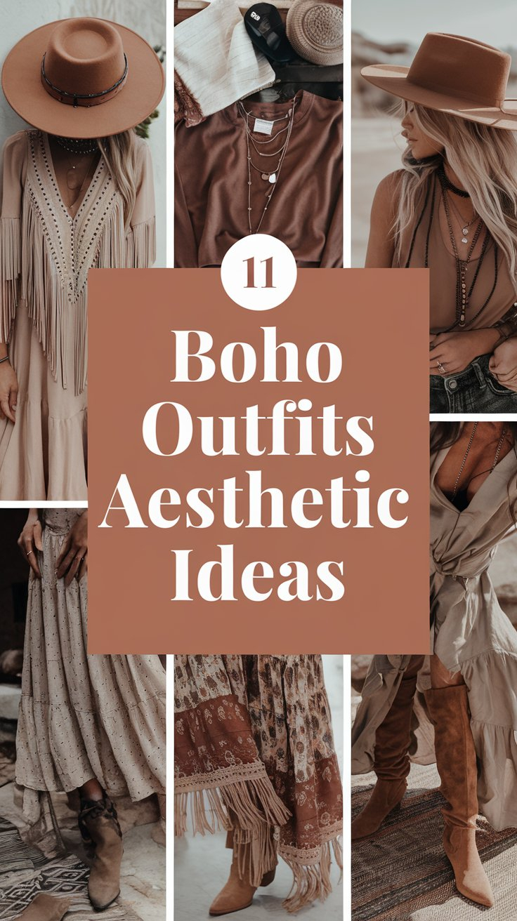 11 Boho Outfits Aesthetic Ideas For A Free-Spirited Wardrobe ... for Boho Living Room Inspiration