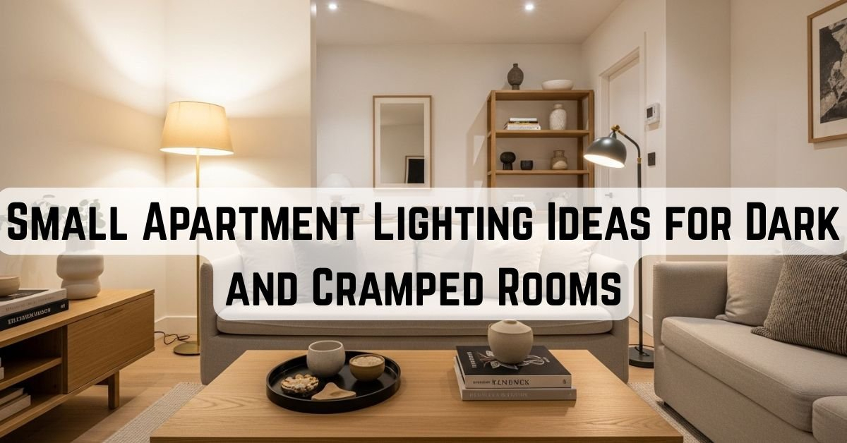 12 Practical Small Apartment Lighting Ideas For Dark And Cramped Rooms for Diy Lighting For Small Spaces