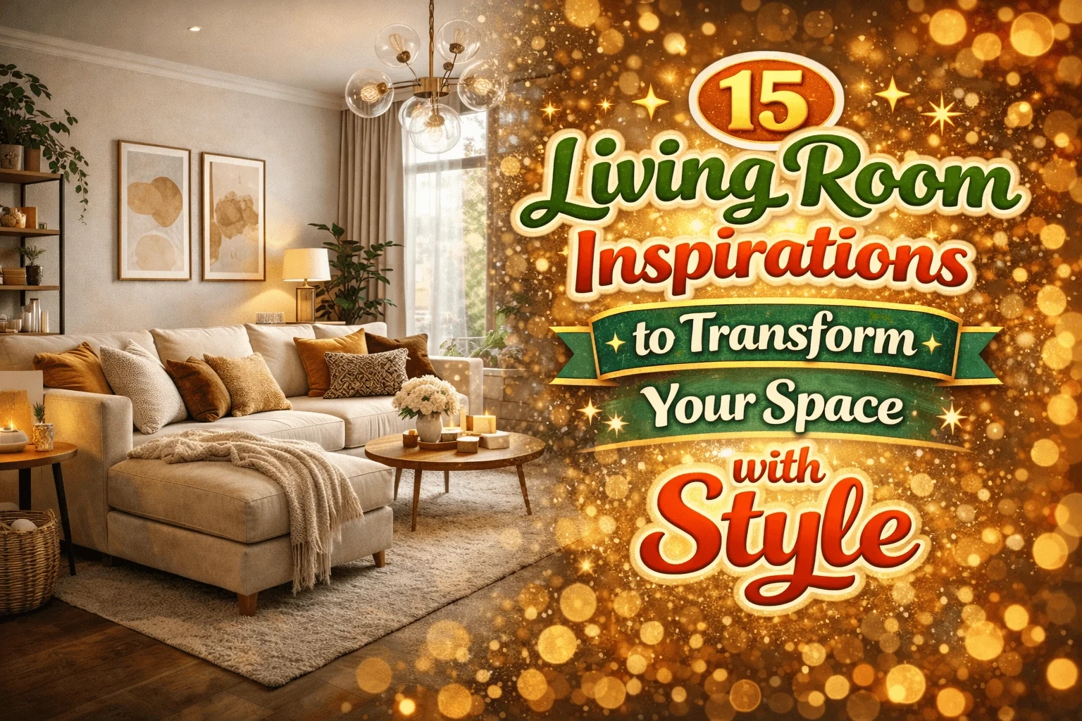 15 Living Room Inspirations To Transform Your Space With Style for New Diy Trends For This Year