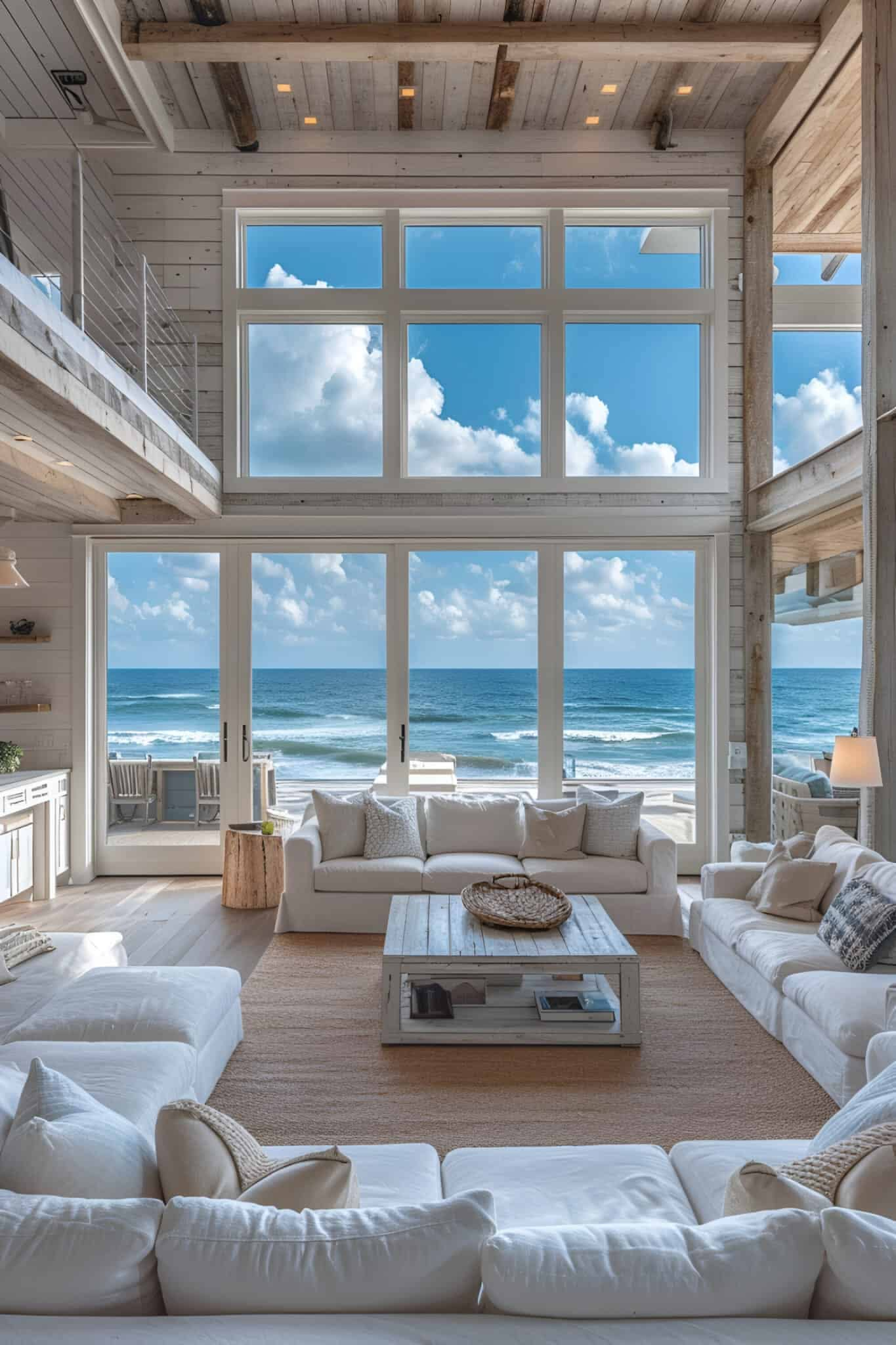 17 Beach House Living Room Designs That Will Make Your Home Feel Like A ... for Coastal Interior Design Checklist