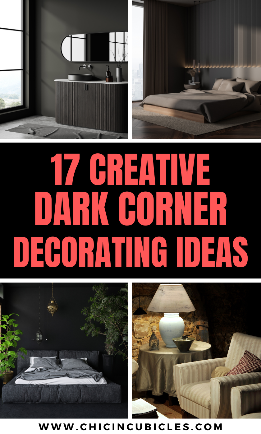 17+ Creative Dark Corner Decorating Ideas To Brighten Up Your Space ... for Small Bedroom Design Lighting