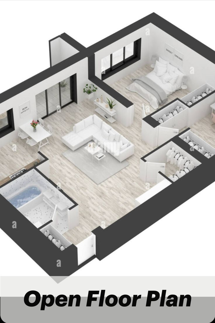 20 Best Ways To Create An Open Floor Plan Foyr Neo – Artofit for How To Arrange Bedroom Design In Open Floor Plans