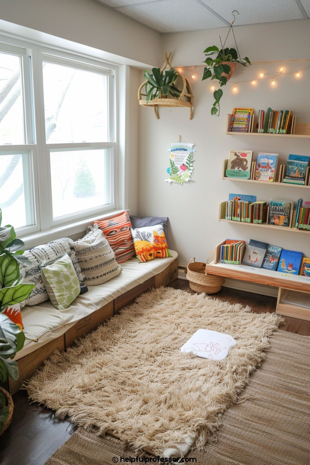21 Cozy Reading Corner Ideas | Classroom Quiet Corner, Corner Reading ... for Bohemian Interiors Inspiration