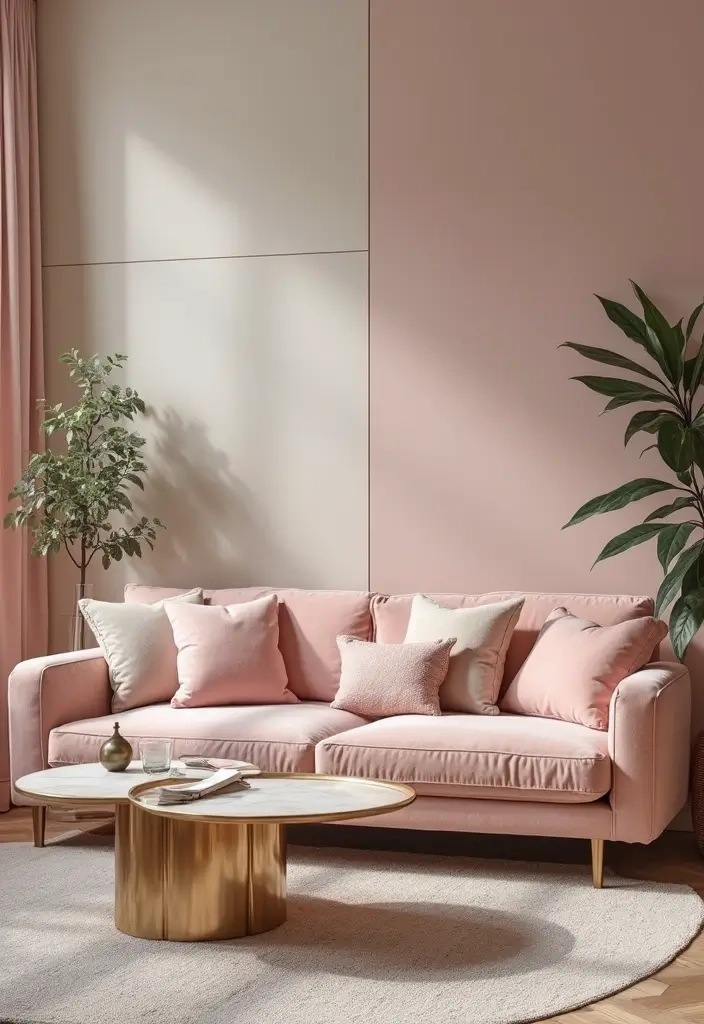 29 Pastel Color Living Room Ideas That Feel Soft And Dreamy - Roomie Rocket for Pastel Color Palette On A Budget