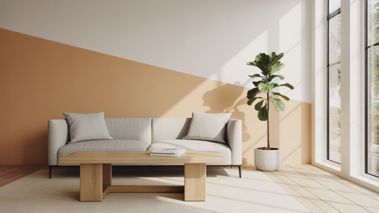 35 Two Tone Wall Colors Examples For Stylish Homes - Opple House for Two-Tone Home Decor Ideas