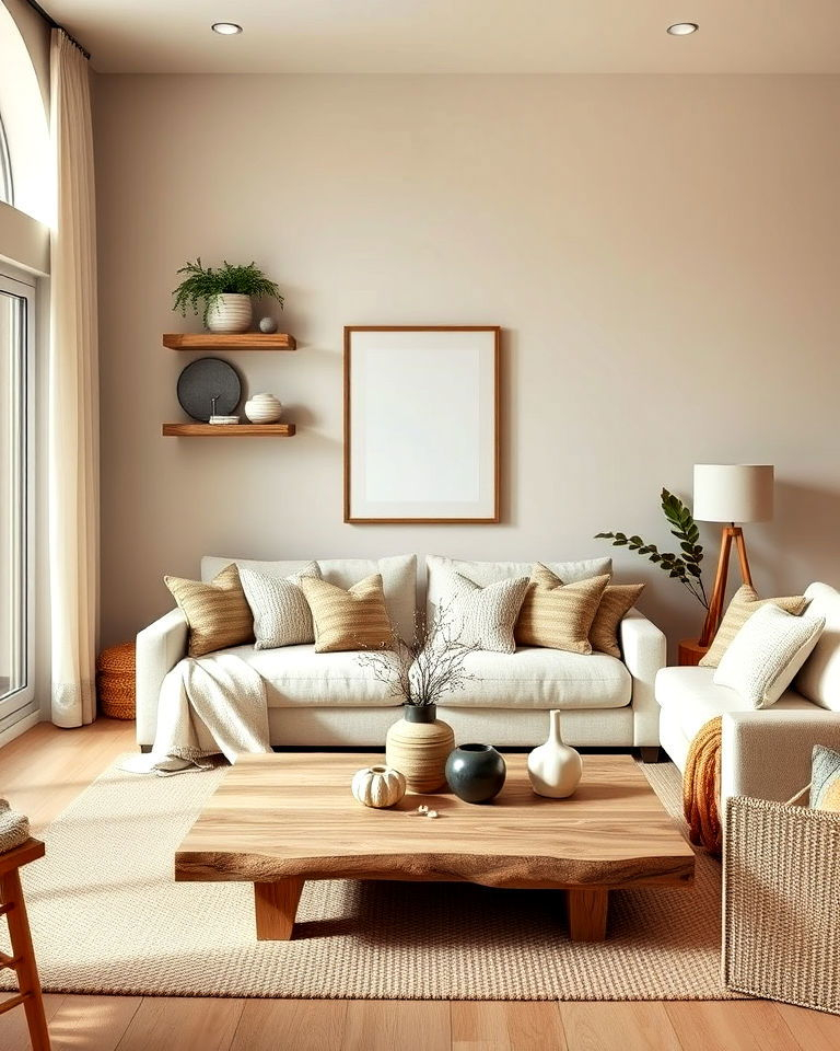 40 Beige Living Room Ideas That Never Go Out Of Style for Neutral Interior Design Ideas