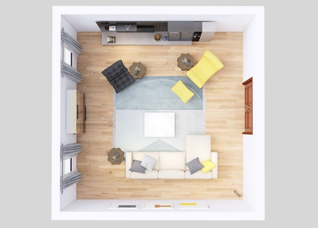 Awkward Living Room Layout Ideas To Make The Most Of Your Space - Homilo for How To Start Home Decor In Small Spaces
