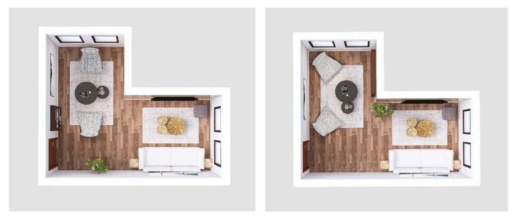 Awkward Living Room Layout Ideas To Make The Most Of Your Space - Homilo for Rental Home Decor For Small Spaces