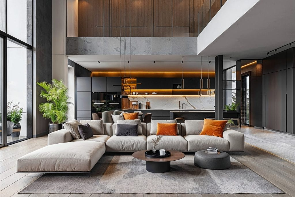 Before & After: Contemporary New Build Interior Design - Decorilla ... for Must-Know Interior Design Trends