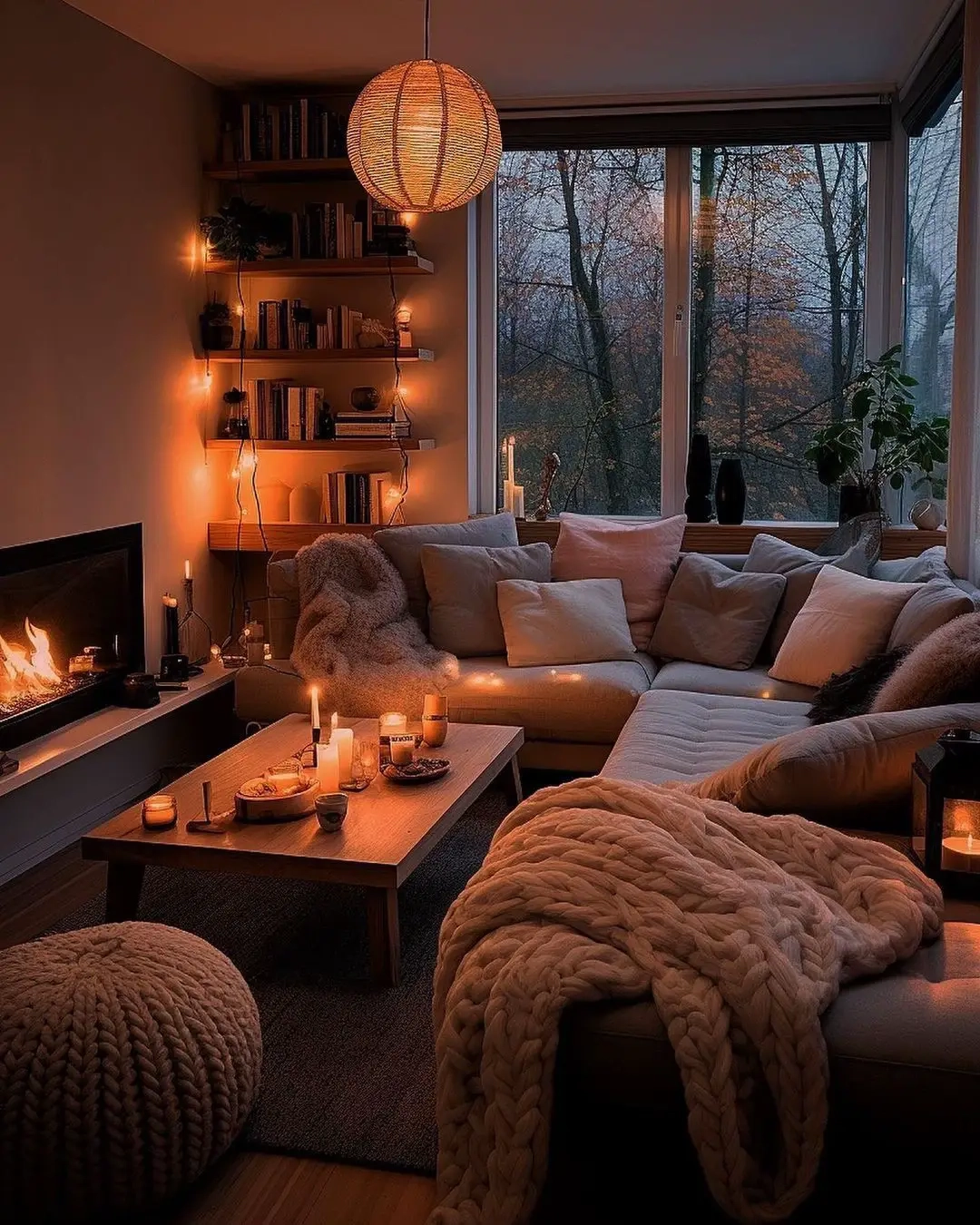 Designing Calm and Cozy Living Spaces Through Smart Color Choices and Thrifted Textures