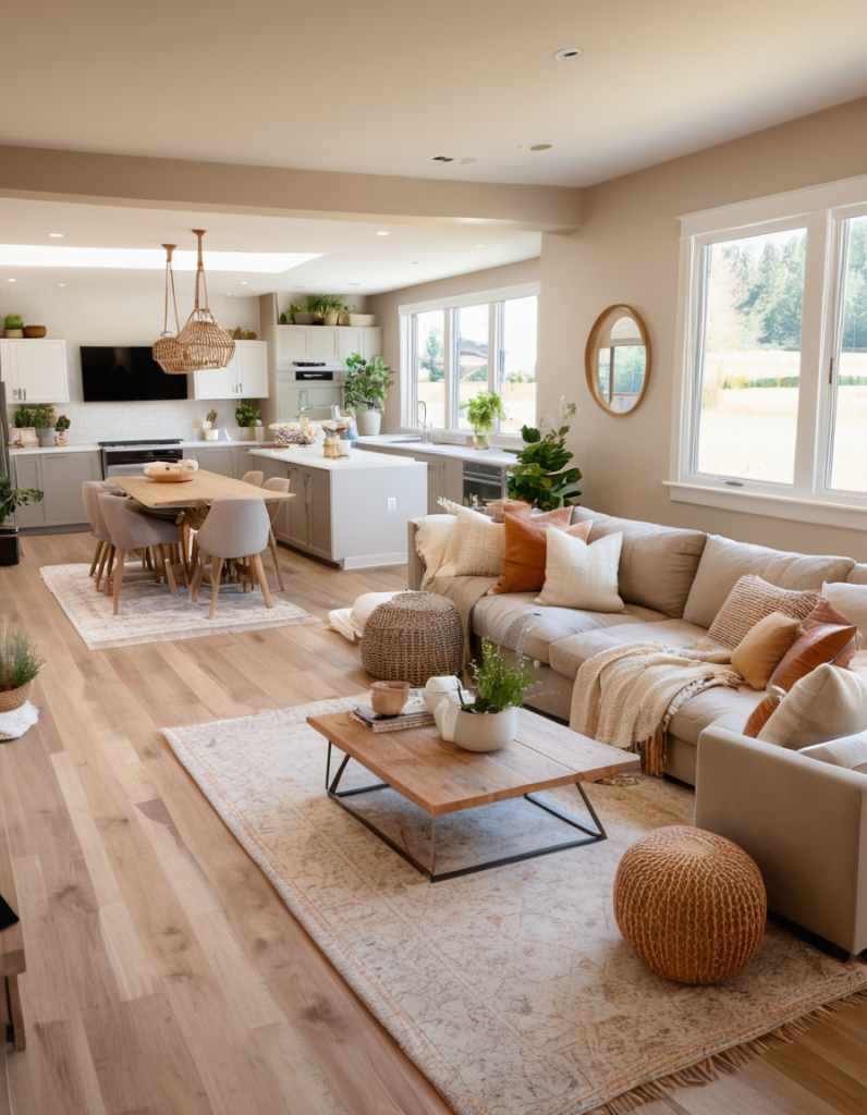 Cozy Open Concept Living Room – Artofit for How To Upgrade Home Decor In Open Floor Plans