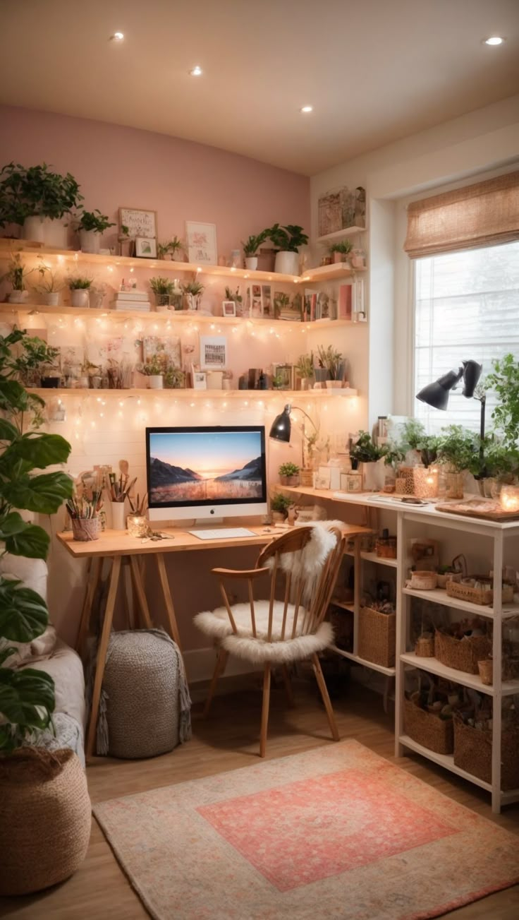 Crafting A Cozy Corner: Hobby Room Ideas | Cozy Home Office, Apartment ... for Small Space Furniture Trends 2026