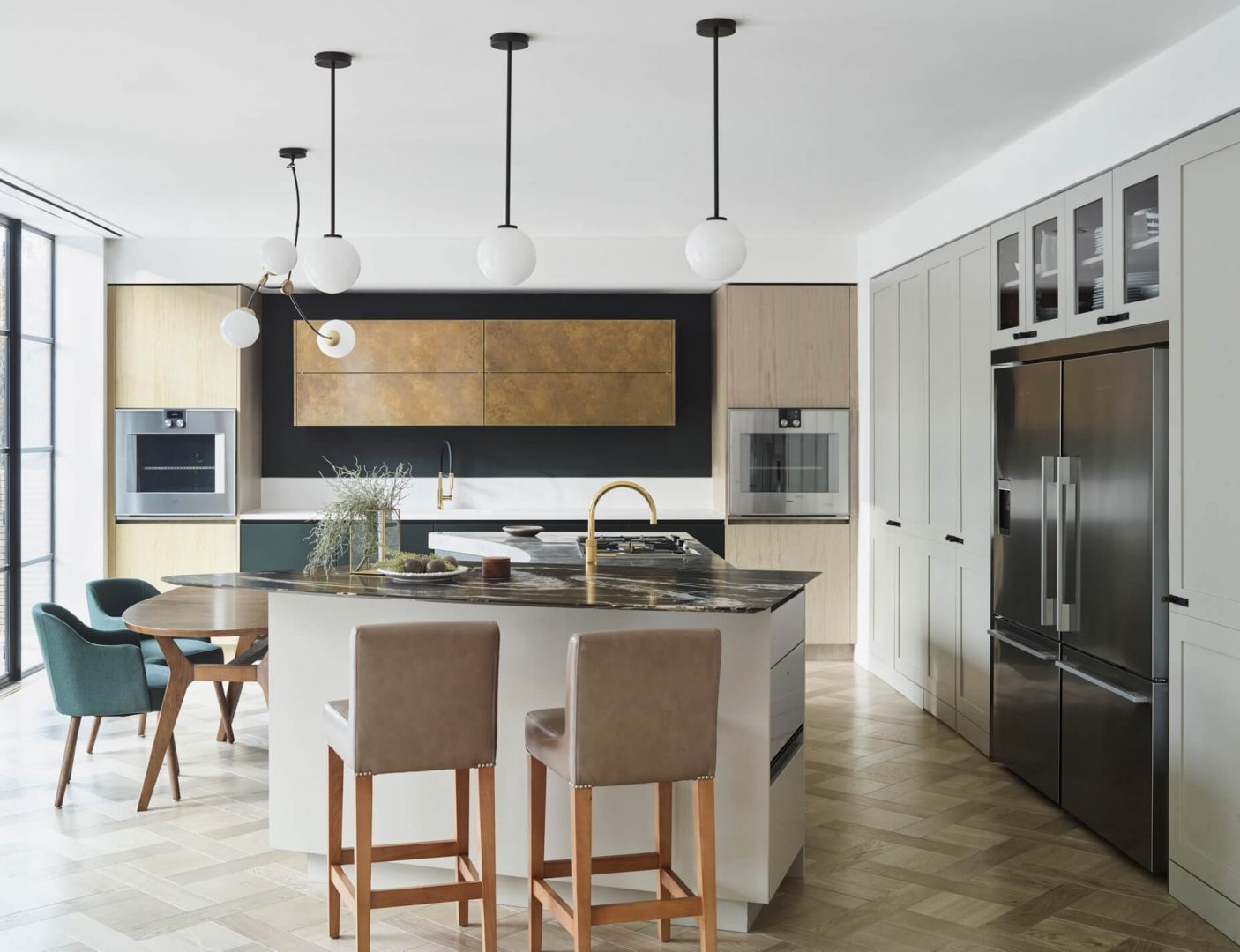 Custom Chef Kitchens Custom Cabinets Modernstyle Kitchen At Glenview for How To Pick Kitchen Design In Open Floor Plans