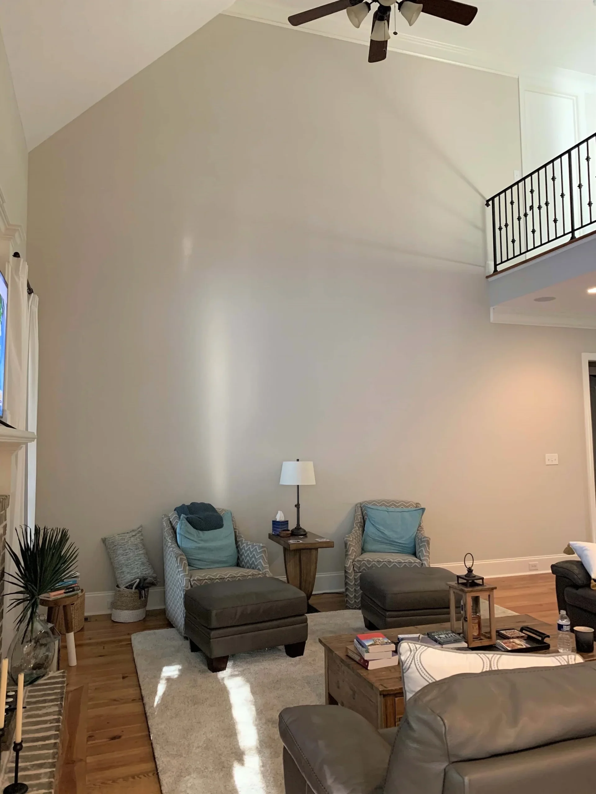 Empty Wall for Bedroom Wall Decor Before And After