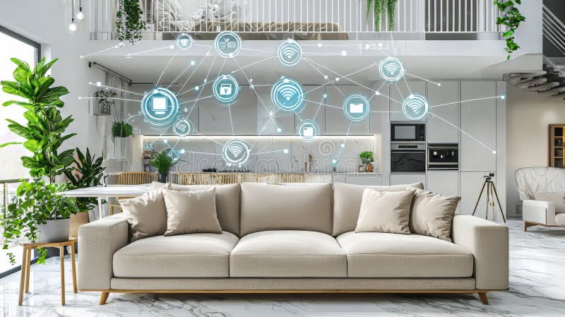 Exploring The Future Of Smart Living Rooms With Iot Connectivity And ... for Top House Design Principles