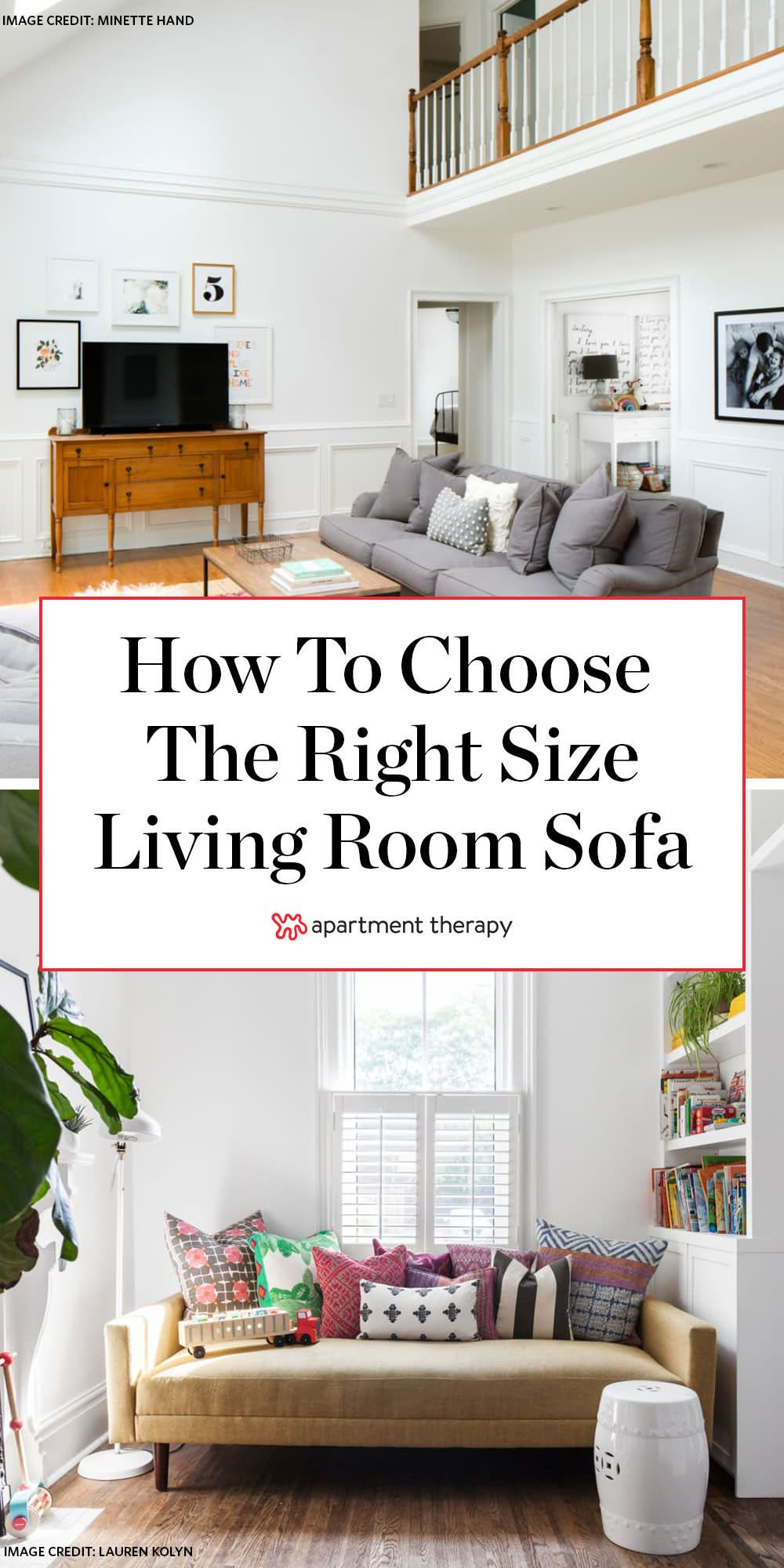 Here’s How To Pick The Right-Sized Sofa For Your Living Room, According ... for Common Furniture Mistakes
