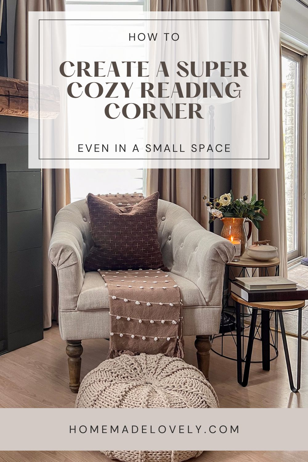How To Create A Super Cozy Reading Corner (Even In A Small Space) for Bohemian Interiors Inspiration