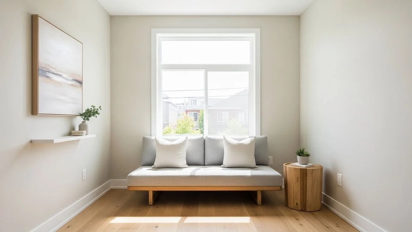 How To Decorate A Small Room Without Making It Feel Crowded - Bloom Themes for How To Arrange Color Scheme
