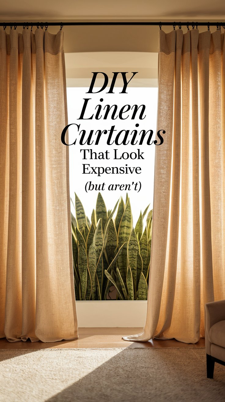 How To Make Diy Curtains That Wow (Easy, Affordable, And Perfect For ... for Living Room Curtains On A Budget