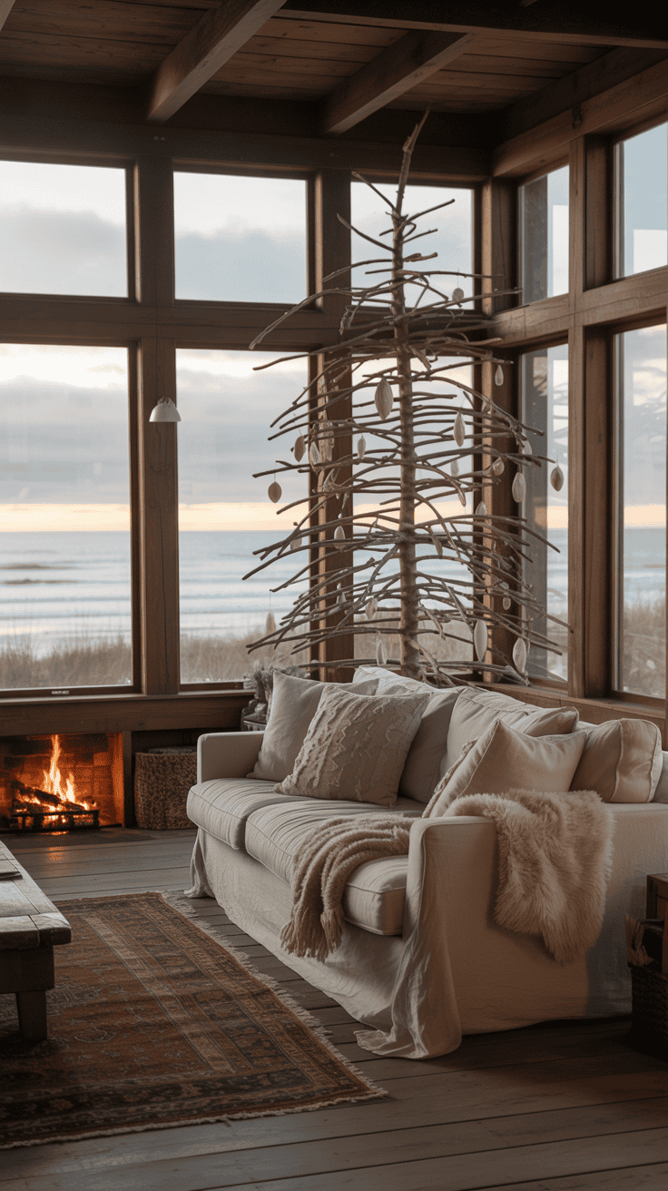 How To Style A Winter Beach House For The Coziest Coastal Vibes - My ... for Coastal Interior Design Tips