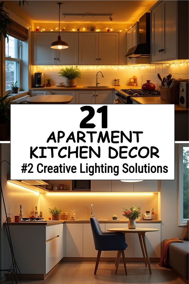 Illuminate Your Space: Creative Lighting Solutions For Apartment ... for Diy Lighting For Small Spaces