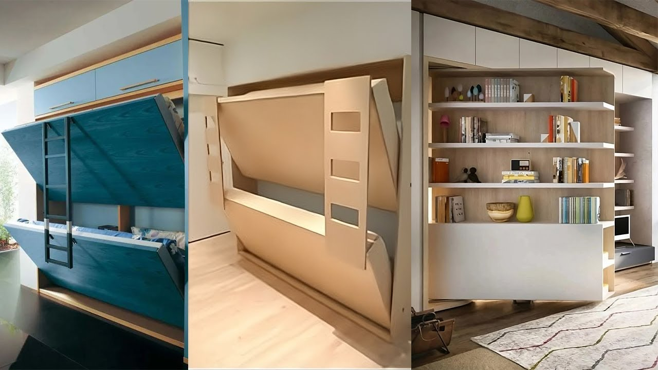 Incredible Space Saving Furniture And Bedroom Ideas For Small Spaces ... for How To Upgrade Furniture In Small Spaces