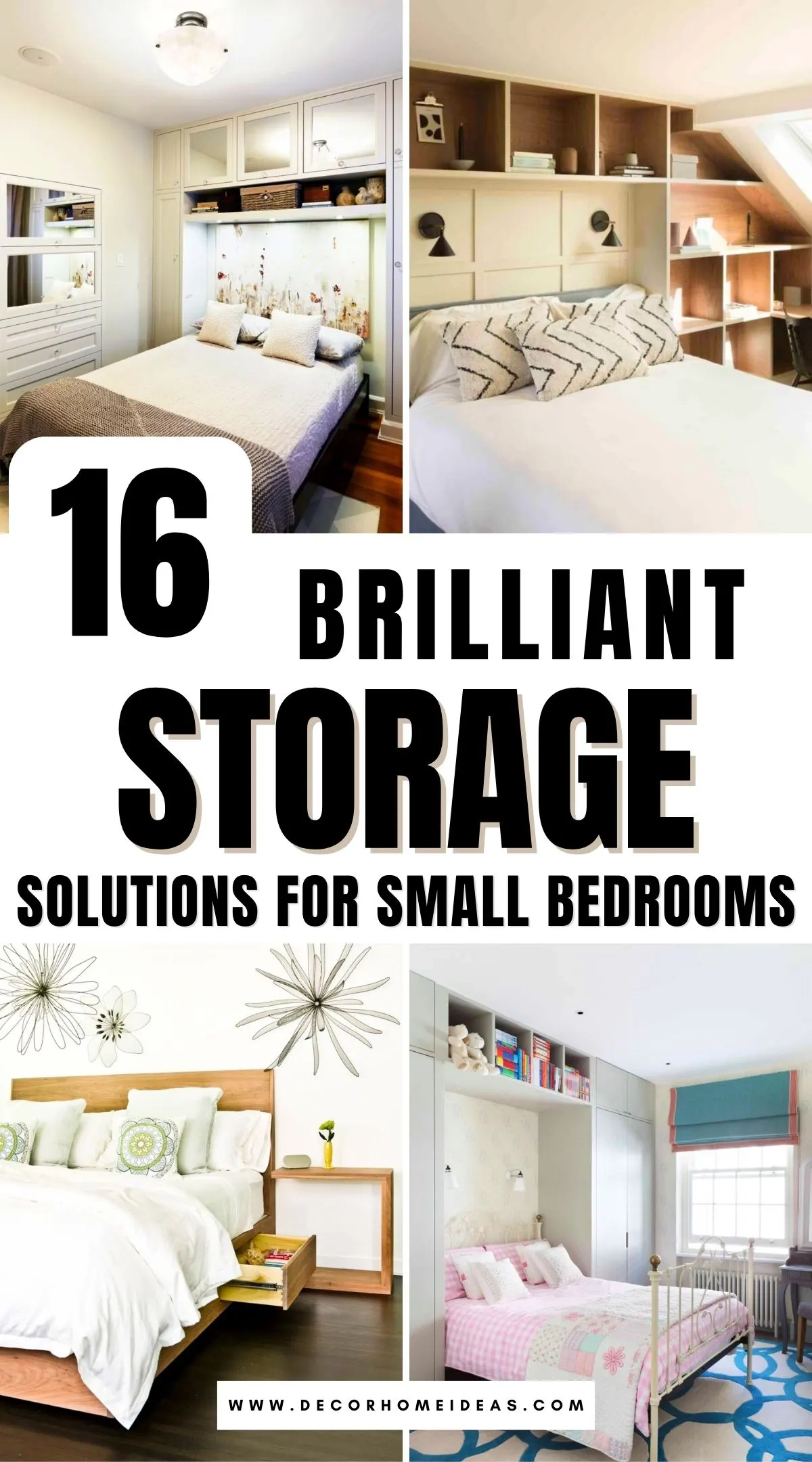 Maximize Your Bedroom With Smart Small Space Storage Ideas for Kids Bedroom Tips