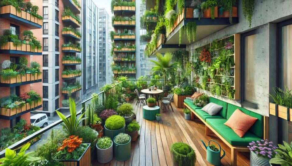 Maximizing Small Garden Spaces: Innovative Tools And Tips For Urban ... for Modern Apartment Design Ideas