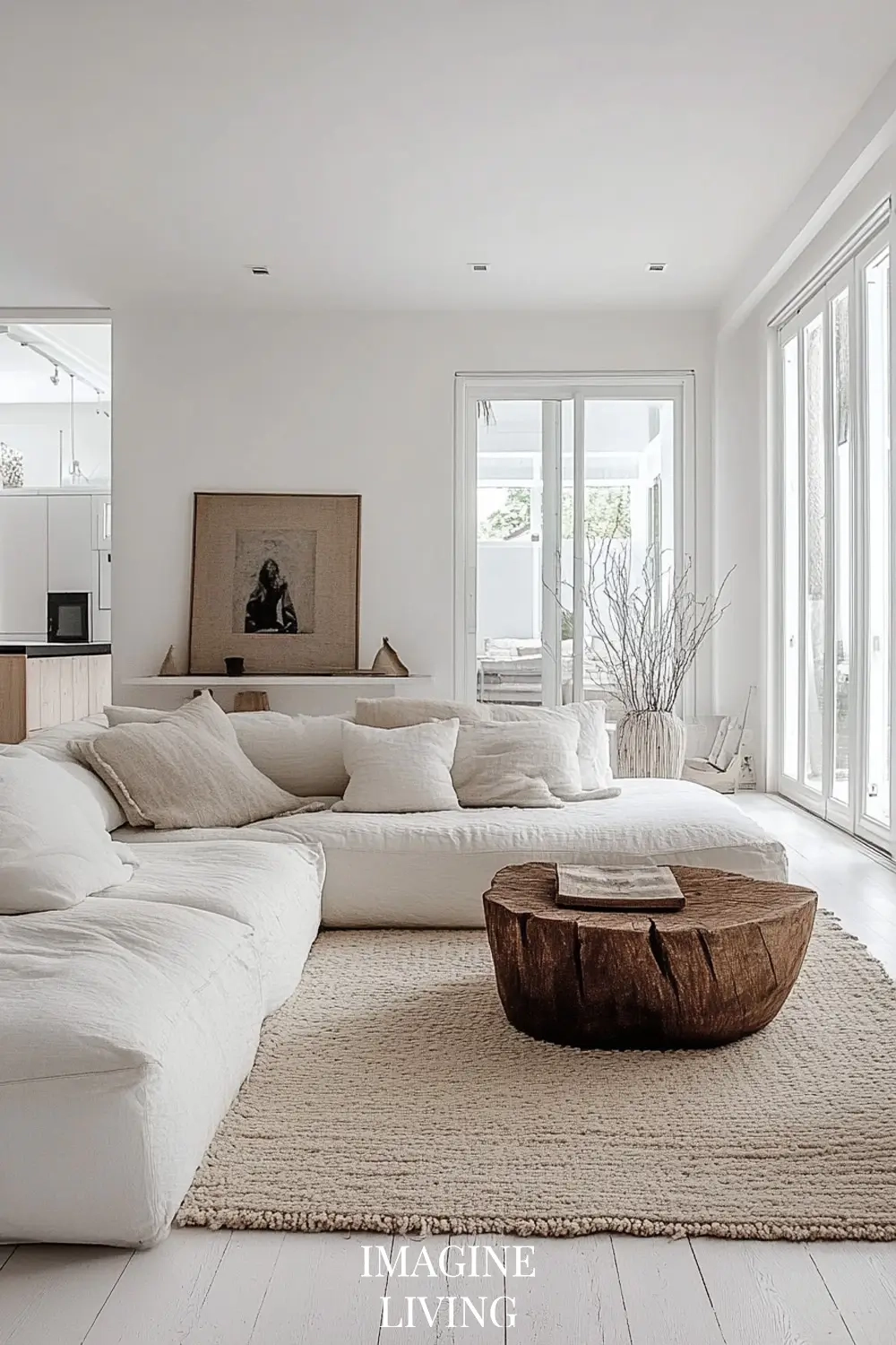 Modern Organic Living Room Styling Part2: Texture, Light, And Space for Natural Home Decor For Small Spaces