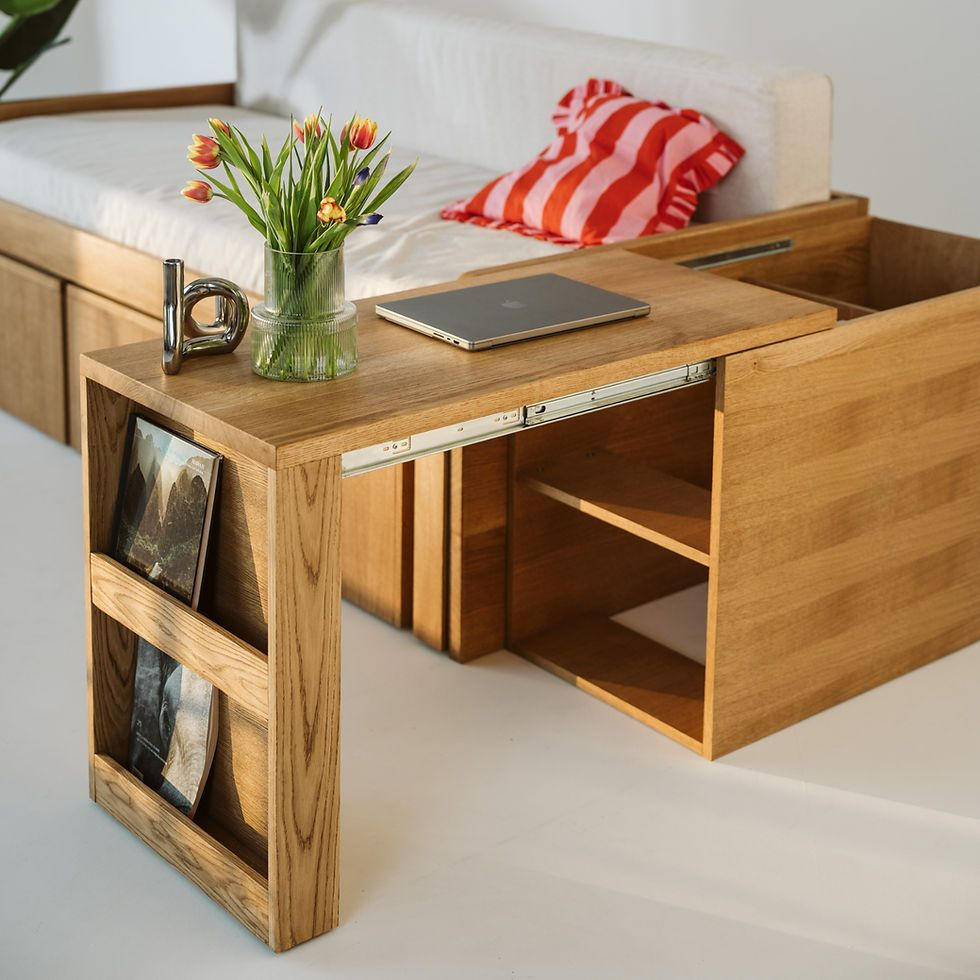 Multifunctional Furniture For Small Spaces | Another Kind Studio In ... for How To Upgrade Furniture In Small Spaces
