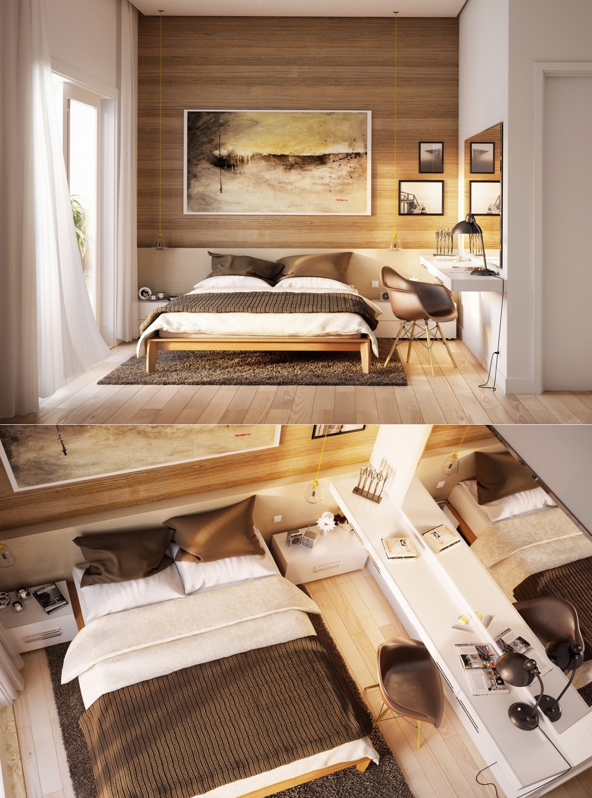Small Space Bedroom for Top House Design Principles