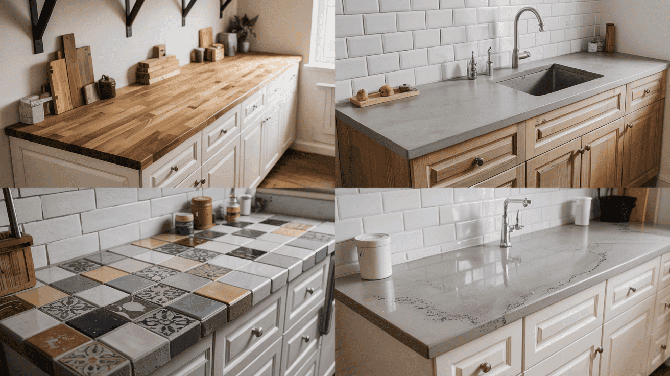 Stunning Kitchen Countertop Makeovers: Design Ideas &amp;amp; Inspiration for Kitchen Countertop Before And After