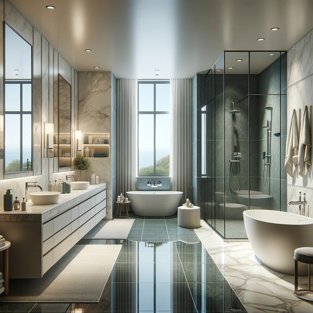 Transforming Spaces: Navigating Complete Bathroom Overhauls In Detroit ... for Modern Bathroom Design Checklist