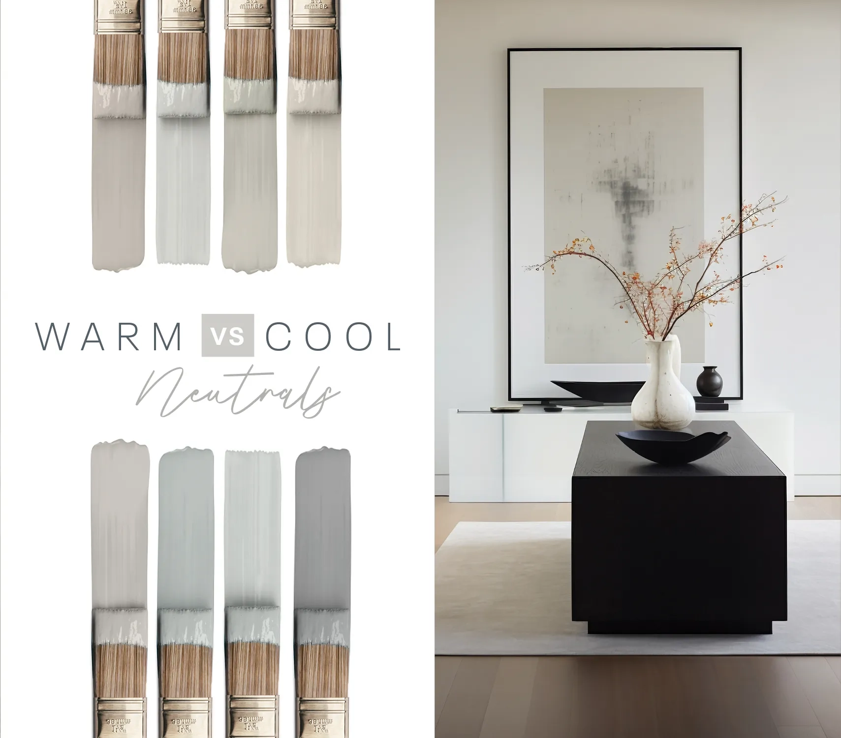Warm Neutral Paint Color Schemes for Bathroom Decor Inspiration