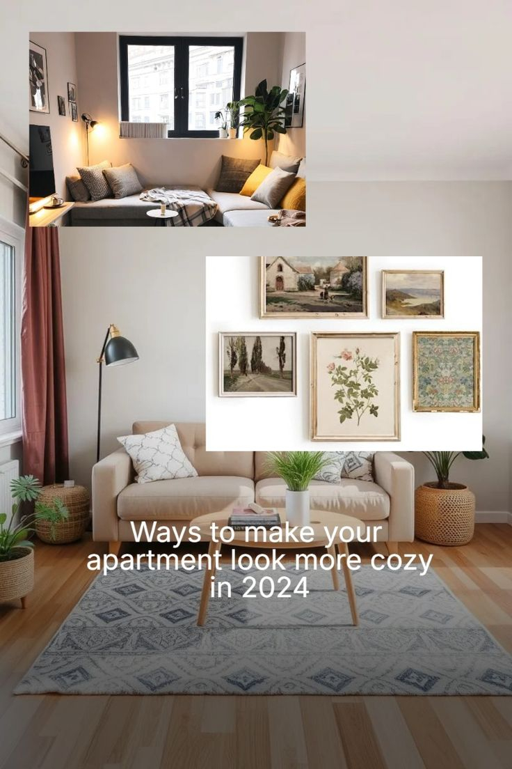 Ways To Make Your Apartment Look More Cozy In 2024 | Cozy Window Seat ... for New Diy Trends For This Year